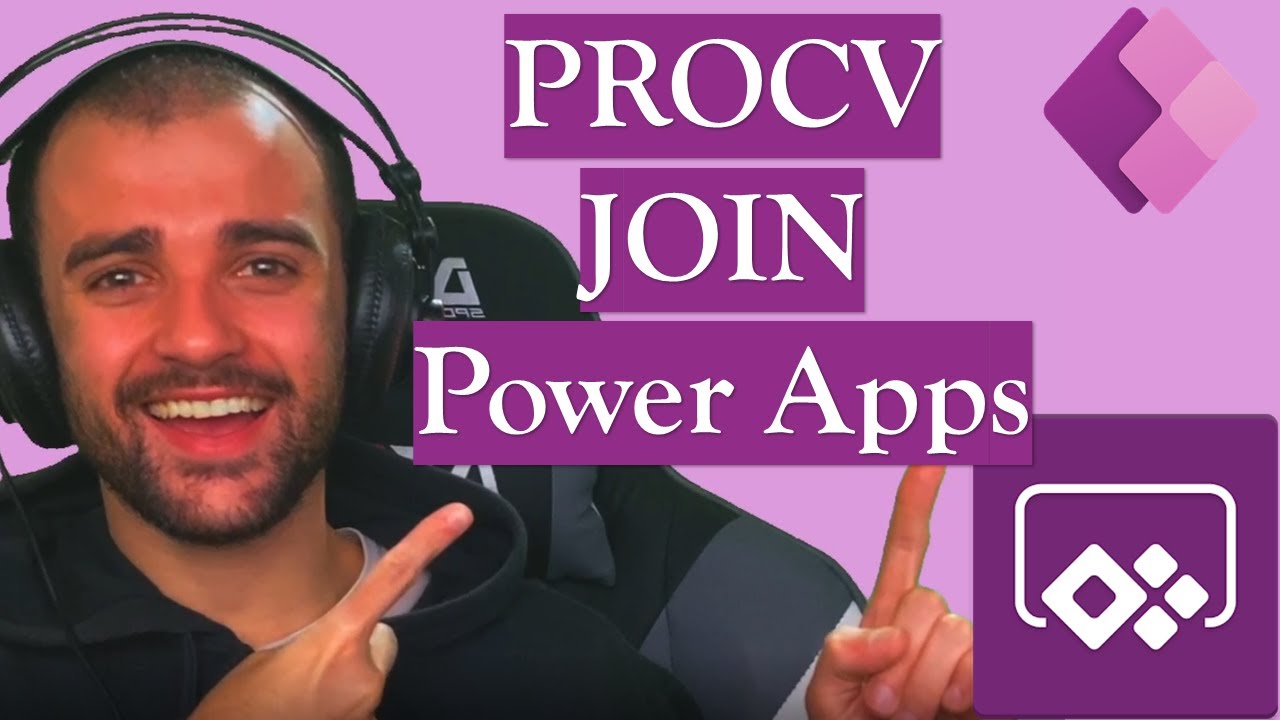 Como fazer PROCV no PowerApps - AddColumns Como fazer Join entre Tabelas no PowerApps na Prática