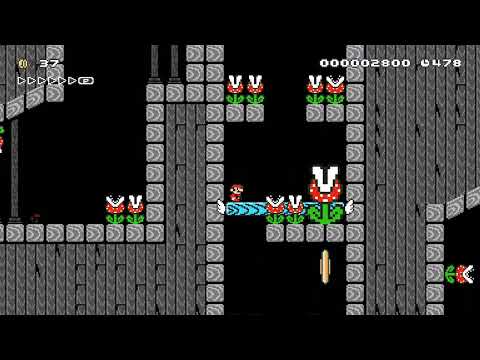 Piranha Plant Infested Mansion by Nintendög* 🍄Super Mario Maker 2 ✹Switch✹ #bww