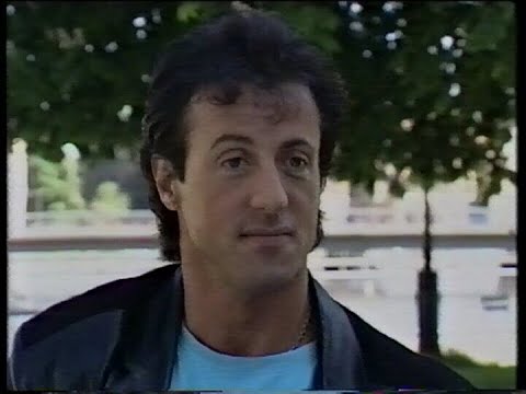 Intervju med Sylvester Stallone (Stockholm, 1988-06-13)