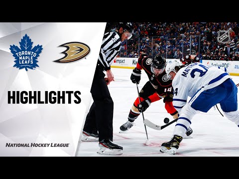 NHL Highlights | Maple Leafs @ Ducks 03/06/20