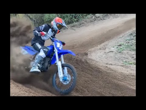 Probando Yamaha YZ85 en Carrera de Veloarena - Nariño Colombia