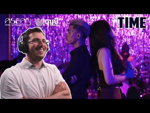 SOPHIA KAO - TIME FT. VANNDA Reaction | ASEAN 2021 CAMBODIA