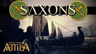 Total War Attila Factions - Saxons