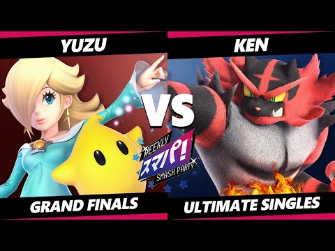 Sumapa 94 GRAND FINALS - Yuzu (Rosalina) Vs. KEN (Incineroar) Smash Ultimate - SSBU