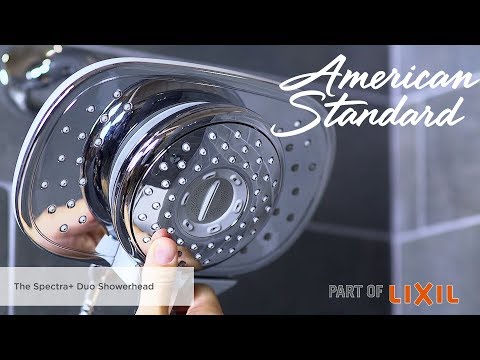 Spectra Duo 2.5 gpm/9.5 L/min 4-Function 2-in-1 Showerhead // POLISHED CHROME // YouTube Video