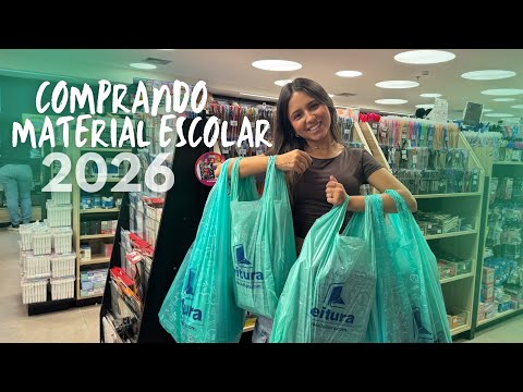 Buying my school supplies 2026