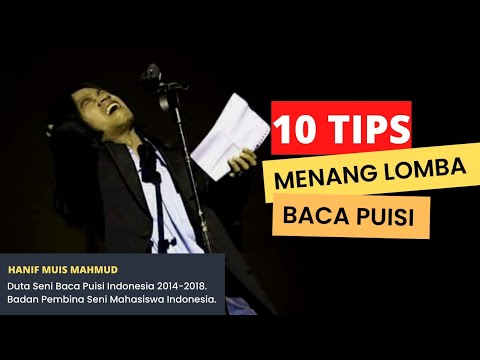 10 Tips to Win a Poetry Reading Competition.