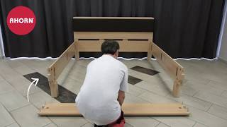 AHORN Montageanleitung Massivholzbett Galaxy