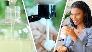 How To Make NATURAL SHAMPOO | CLARIFYING and CONDITIONING SHAMPOO RECIPE