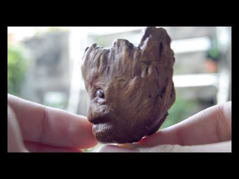 Head Sculpture - Groot (Painting phase)