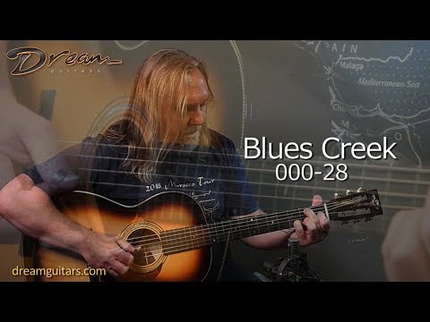 2014 Blues Creek 000-28, Brazilian Rosewood & Adirondack Spruce