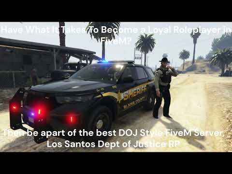 GTA 5 FiveM Roleplay - LSDOJRP Department Recruitment Trailer