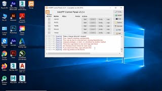 How to fix Xampp Apache shutdown unexpectedly | Xampp Apache not starting