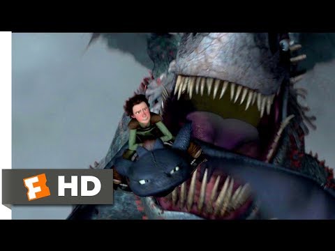 How to Train Your Dragon (2010) - Dragon vs. Dragon Scene (9/10) | Movieclips