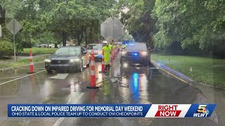 Ohio state, local police partner to conduct OVI checkpoints for Memorial Day weekend