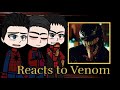 Spider Verse Reacts To Venom Gacha Reacts