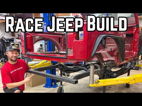 Building a Custom Backhalf Frame for the Jeep Wrangler Ultra4 Build - Ep 6
