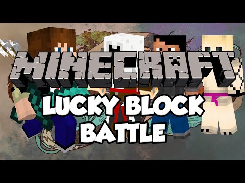 Minecraft: LUCKY BLOCK TEAM BATTLE! w/Röpö&Deata&Glyffi - REILUIN TAPPELU IKINÄ!