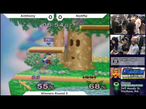 N.E. Melee Arcadian 7 - Anthony (Falco, Fox) vs. NotMe (C. Falcon) - SSBM WR3