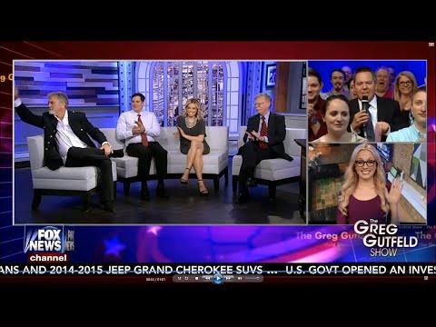 04-23-16 Kat Timpf on Gutfeld - Studio Audience Parting Gifts