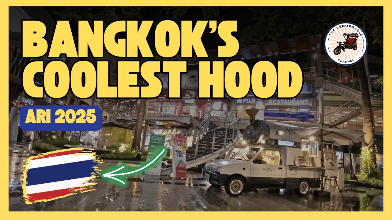 Exploring Ari Bangkok in the Rainy Season 🌿 Hidden Streets &amp; Food