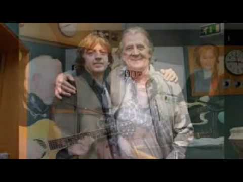 Bap Kennedy (1962-2016) with the late Gerry Anderson