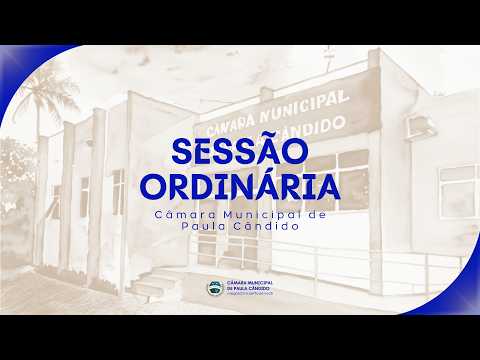 16ª SESSÃO ORDINÁRIA DA CÂMARA MUNICIPAL DE PAULA CÂNDIDO 2026