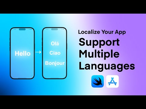 Support Multiple Languages in Your App | iOS Localization Tutorial | SwiftUI & App Store Connect