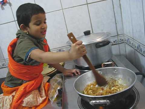 Sad and cute cooking show of Anusree