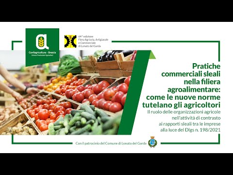 , title : 'Pratiche commerciali sleali nella filiera agroalimentare.'