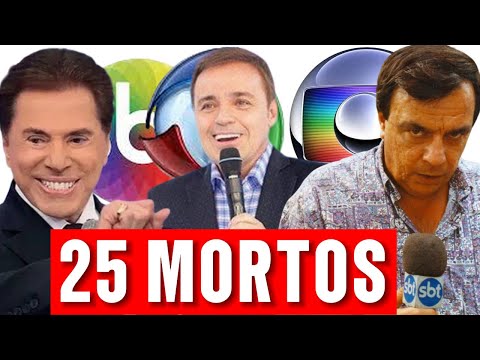 25 APRESENTADORES DA TELEVISÃO BRASILEIRA QUE JÁ SE FORAM E VOCÊ NÃO LEMBRAVA MAIS