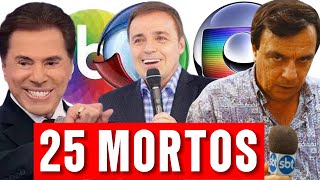 25 APRESENTADORES DA TELEVISÃO BRASILEIRA QUE JÁ SE FORAM E VOCÊ NÃO LEMBRAVA MAIS