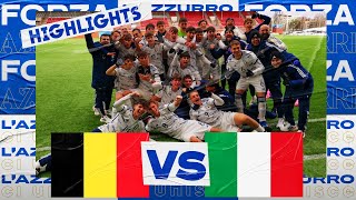 Highlights: Belgio-Italia 3-5 | Under 17 | Campionato Europeo UEFA | Elite Round
