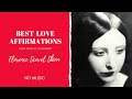 Best Florence Scovel Shinn Affirmations For Love | No Music - Ep. 02