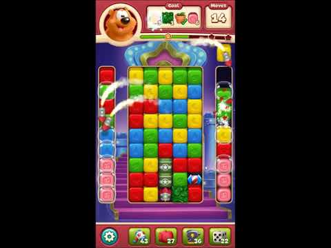 Toon Blast Level 2462 - NO BOOSTERS 🐻🐺🐱 | SKILLGAMING ✔️