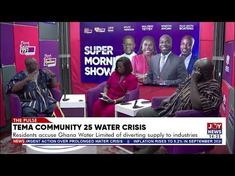 Residents accuse Ghana Water of diverting supply to industries | The Pulse (7-10-26)