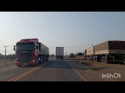 ep02) Viagem Cuiabá x Cascavel /cidades de Coxim. Bandeirantes e são Gabriel do Oeste