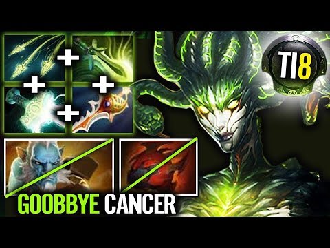 Newbee VS Serenity #TI8 || MEDUSA Cancer Talents LV25 -The International 8 DOTA 2