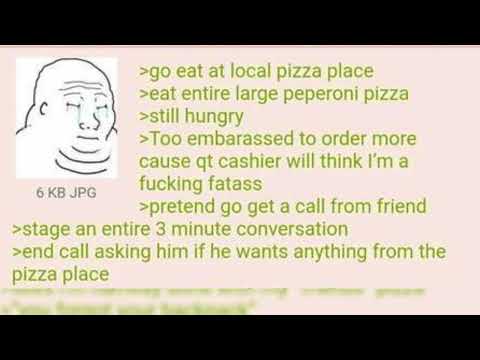 Anon Got Embarrassed In A Pizza Place - 4chan Greentext