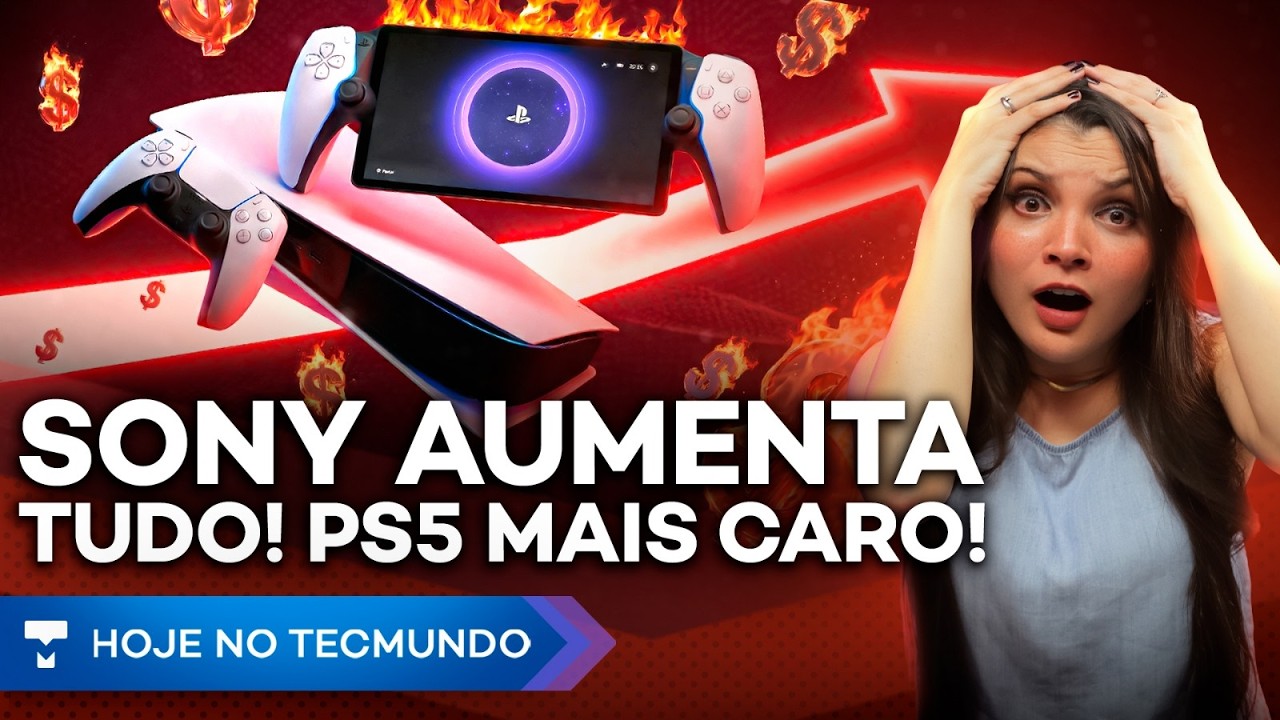 PS5 VAI FICAR MAIS CARO?! NETFLIX AUMENTA ASSINATURA! ITAÚ BARRADO! APPLE DESISTIU DO MAC PRO E MAIS