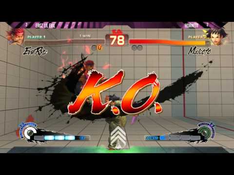 AJ Hornett VS. ERGZ Lil Evil - FT5 - SSF4 AE:2012 - @airjuggle