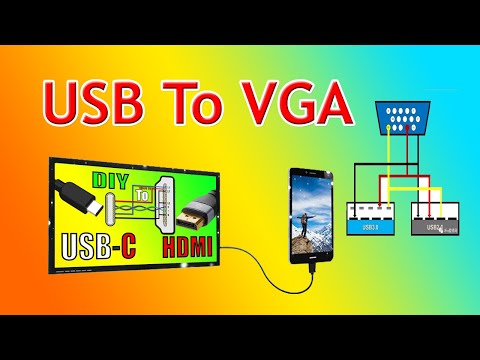 how to make usb to vga cable