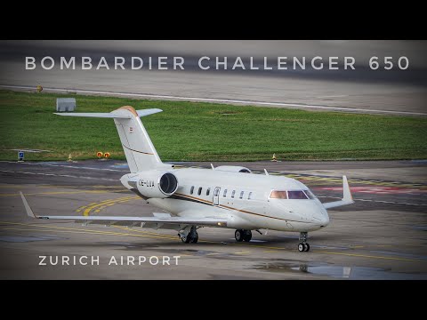 Bombardier CL-600 | Challenger 650 | OE-LUA | Crosswind Landing