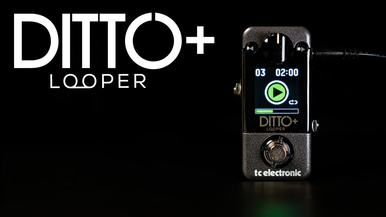 Pedal Tc Electronic Ditto Looper para Guitarra