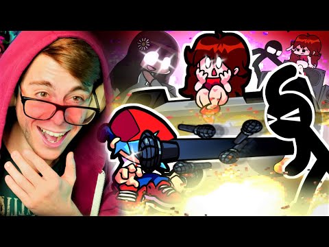 Friday Night Funkin‘ vs. Stickman ist lächerlich …