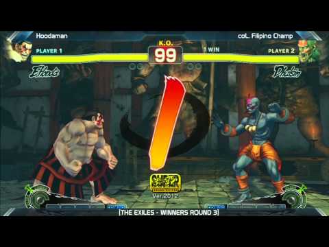 SSF4: Hoodaman vs Filipino Champ - The Exiles