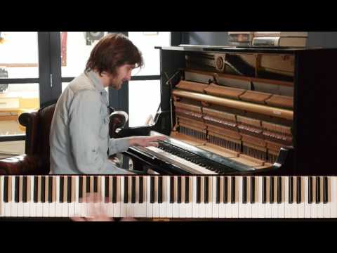 Slow Blues Course - FREE LESSON - James Booker Style Left Hand