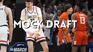 Reacting to Bleacher Report's 2024 NBA Mock Draft (CRAZY PICKS!!!)