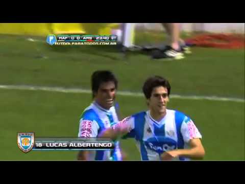 Gol Lucas Albertengo - Atlético Rafaela 1 Vs Arsenal 0 - Inicial 13'