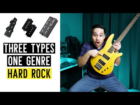 Bass Pickup Comparison for Hard Rock | Single Coil vs Split Coil vs Humbucker